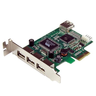 Carte PCI Express Startech 4 Ports USB 2.0